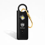 SheEyes Pro black personal safety alarm keychain UK
